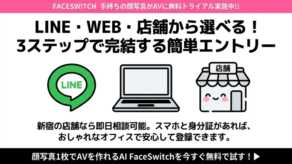 逢いトーク　エントリー方法