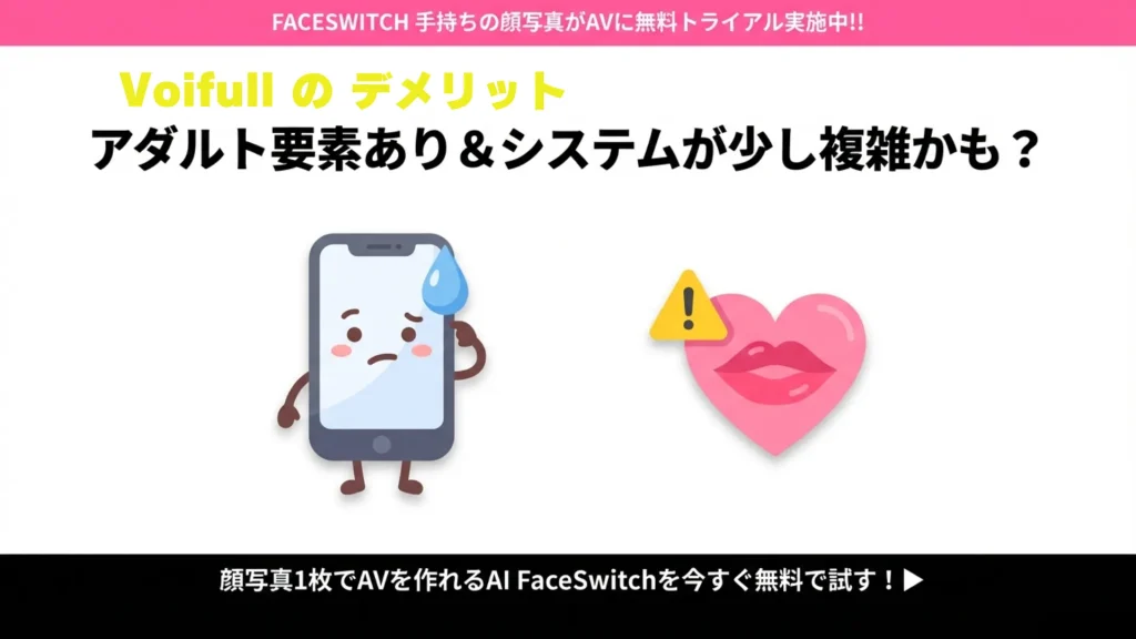 Voifull デメリット