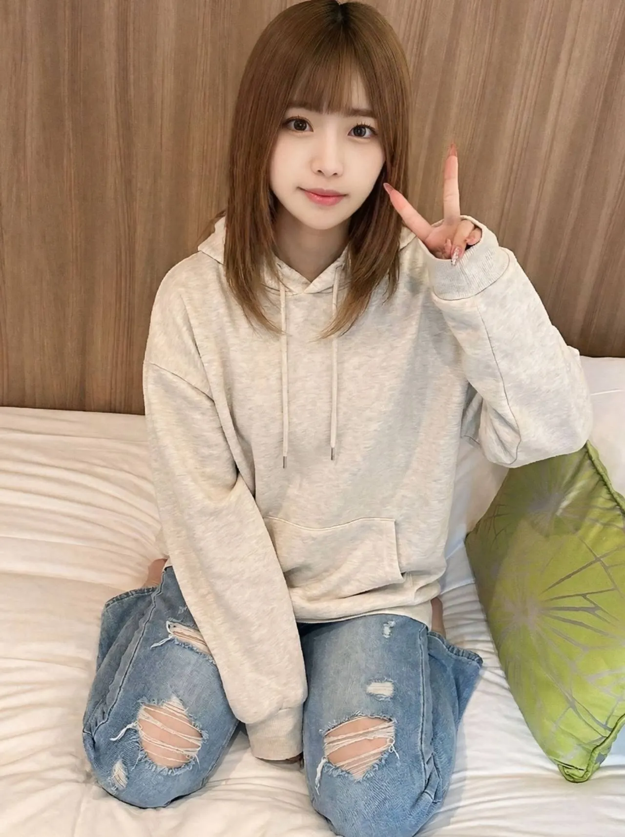 Gカップアイドルが初体験